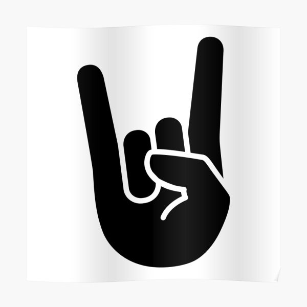 Рокерская коза вектор