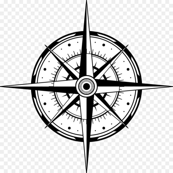 Компас роза ветров