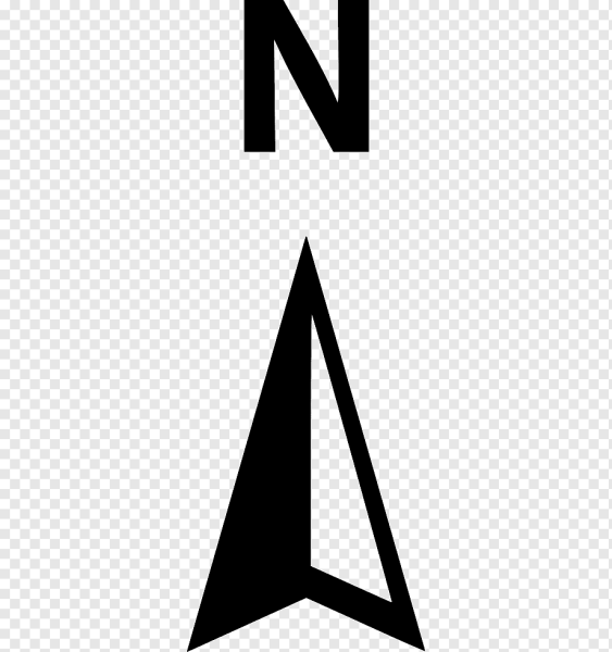 Значок направления севера