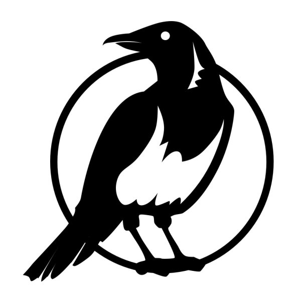 Стилизованная сорока