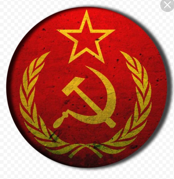 Значок СССР "серп и молот"