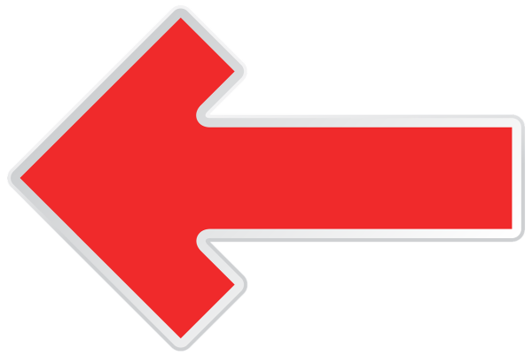 Красная стрелка влево