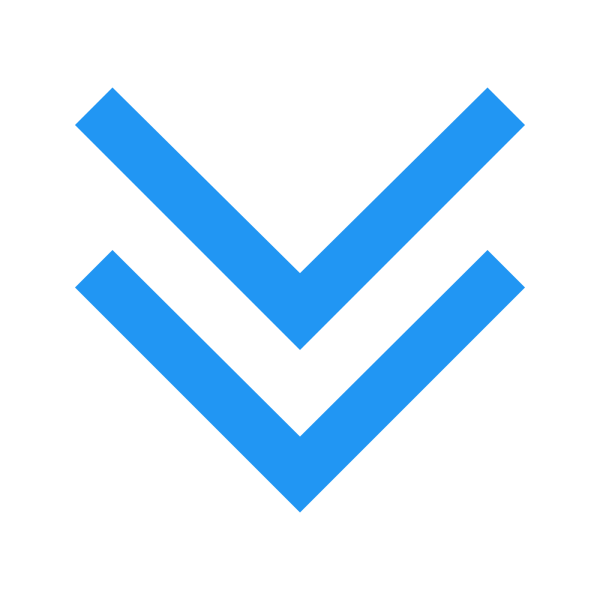 Значок стрелочка вниз