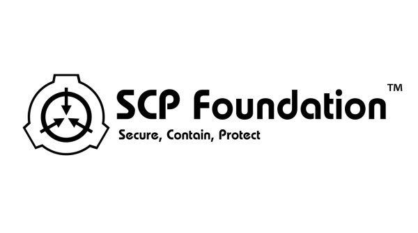 SCP надпись без фона
