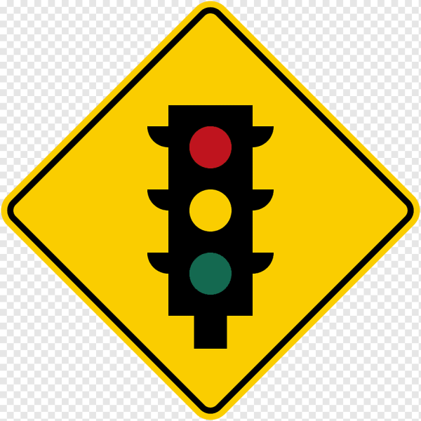 Знаки дорожного движения светофор