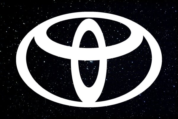 Toyota знак вектор