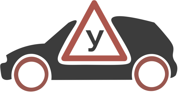 Значок учебный автомобиль