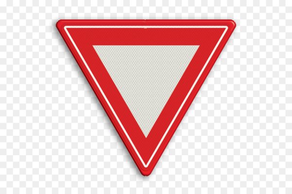 Дорожный знак "Уступи дорогу"