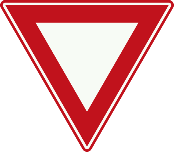 Знак Уступи дорогу