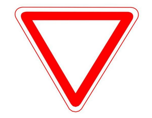 Дорожные знаки Уступи дорогу и Главная дорога