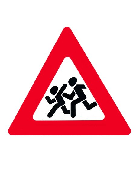 Знак «осторожно дети»