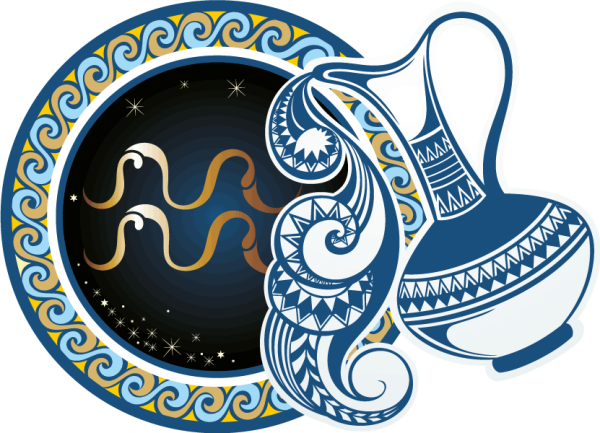 Водолей знак зодиака без фона