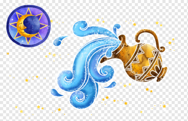 Водолей рисунок для детей