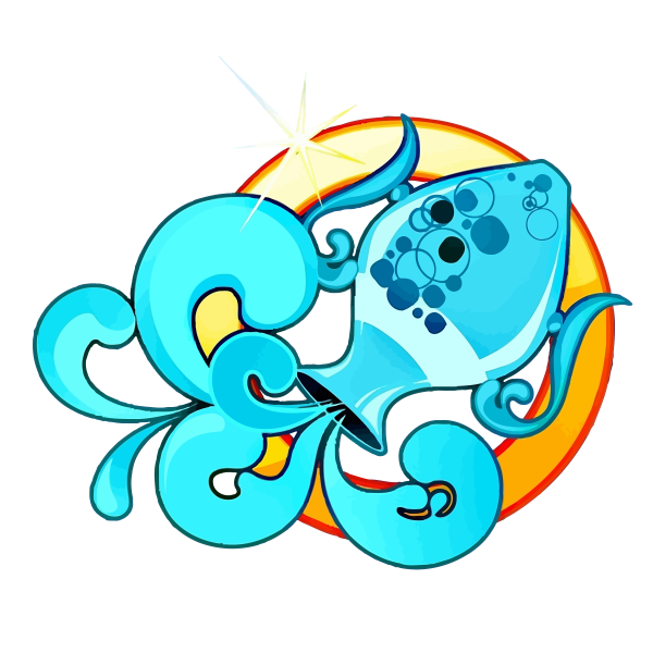 Водолей мультяшный