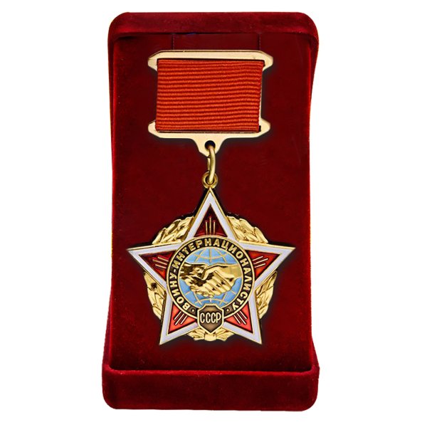 Медаль воину интернационалисту СССР