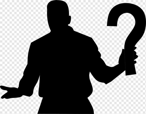 Человек с вопросом