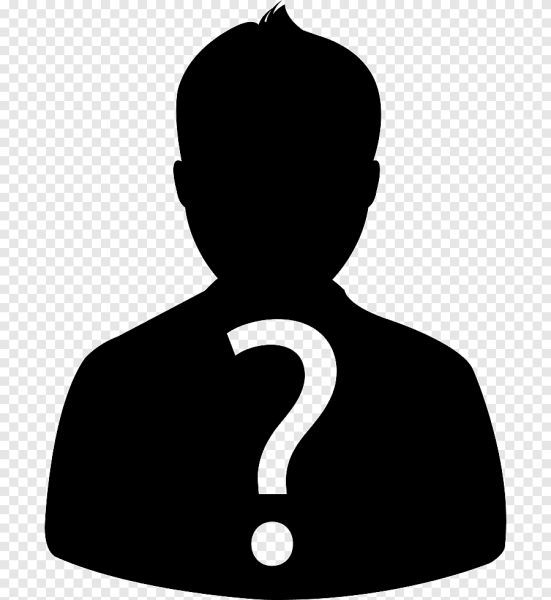 Неизвестный человек значок