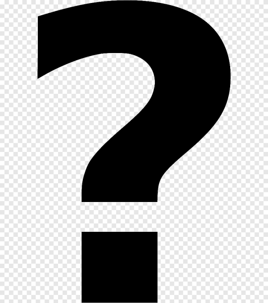 Вопросительный знак Готический