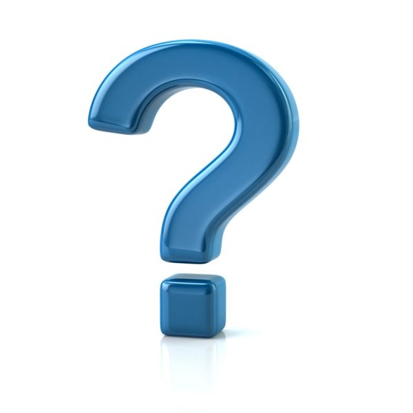 Знак вопроса зеленый