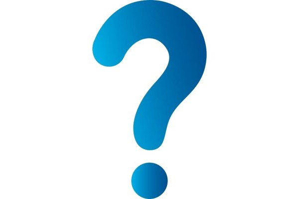 Знак вопроса голубой