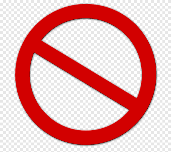 Запрещающие знаки