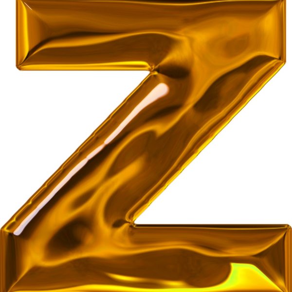 Красивая буква z