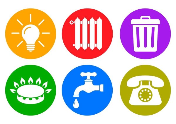 Коммунальные платежи значок