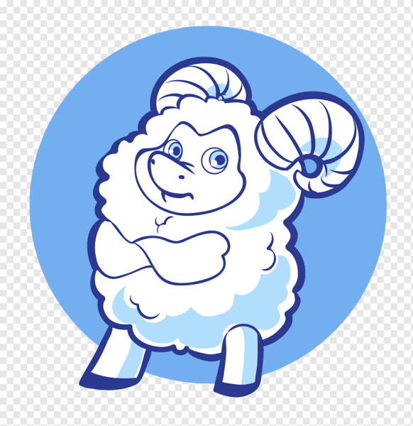 Овен мультяшный