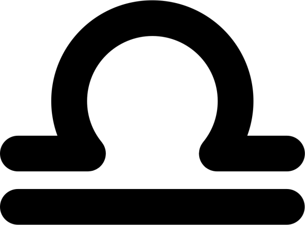 Весы символ