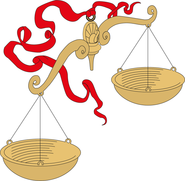 Картинка весы с чашами