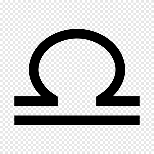 Знак весы символ