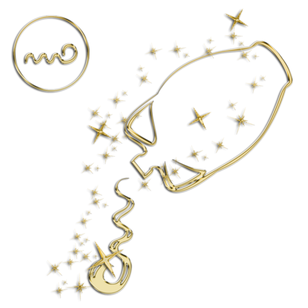 Знаки зодиака на прозрачном фоне