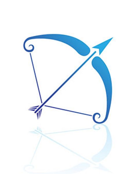 Знак стрельца для метрики