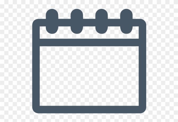 Календарь для метрики на прозрачном фоне