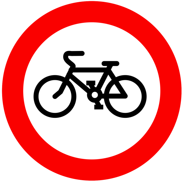 Дорожные знаки на прозрачном фоне