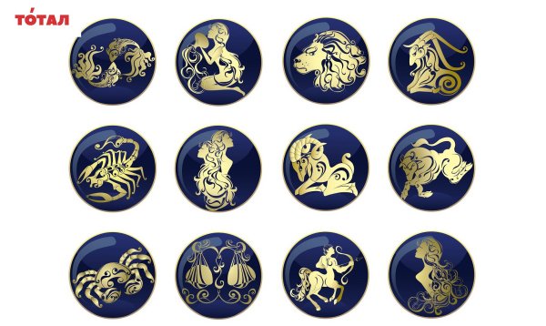 Знаки зодиака круглые