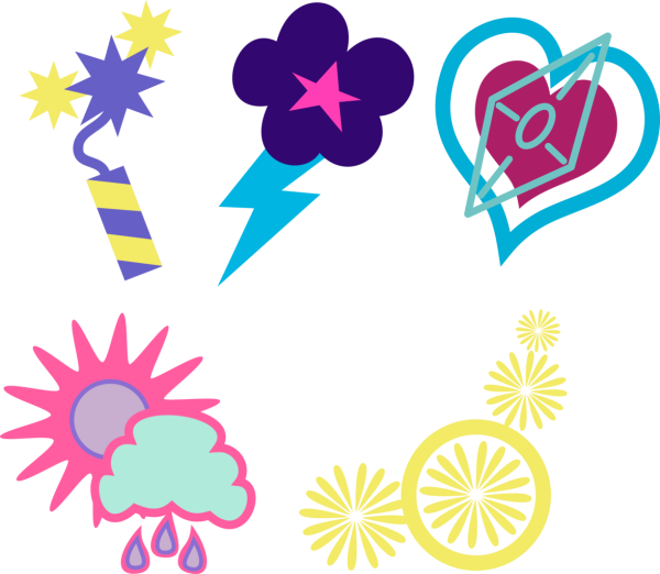 My little Pony кьютимарки