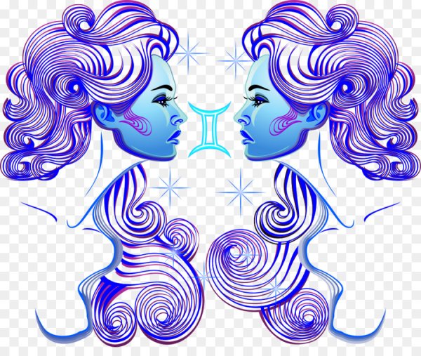 Знак Близнецы вектор