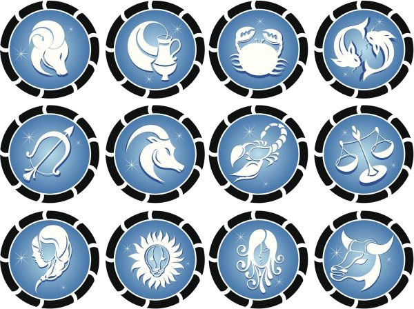 Пиктограммы знаков зодиака