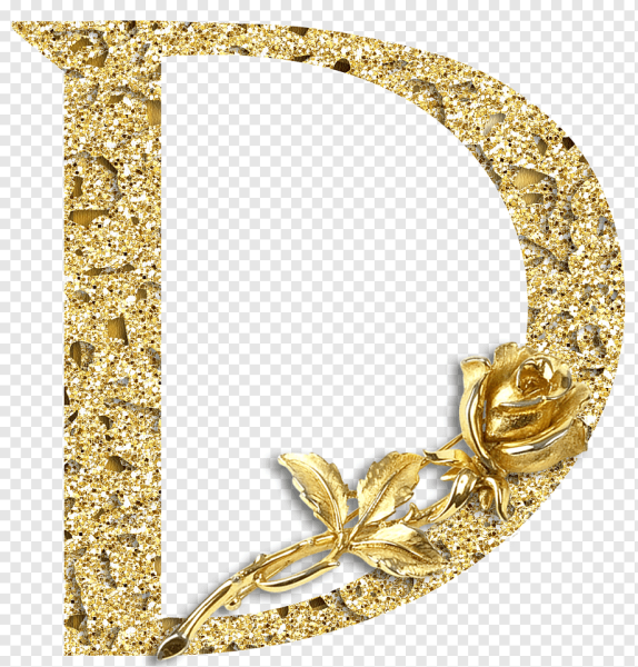 Золотые буквы