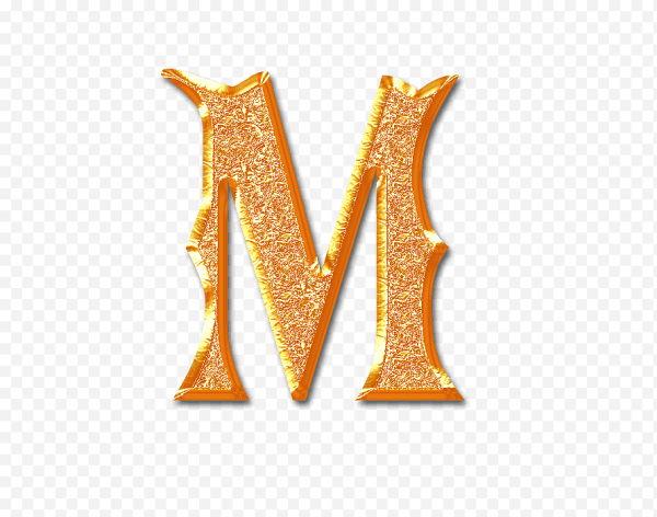 Золотые буквы алфавит