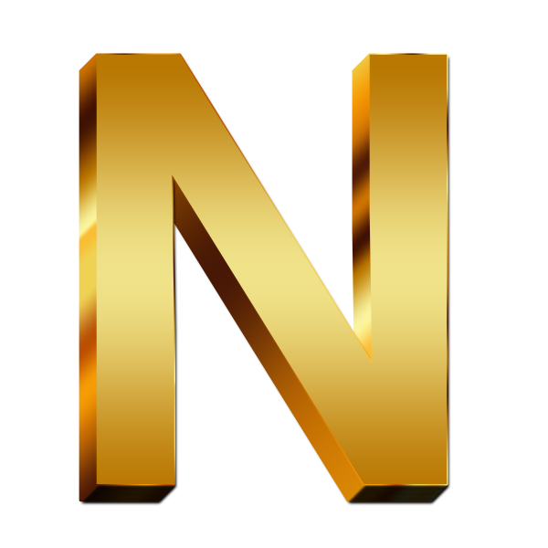 Золотые буквы