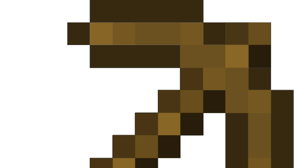 Деревянная кирка