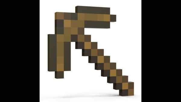 Деревянная кирка