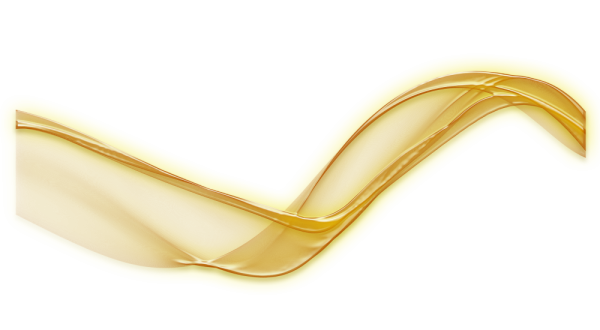 Золотые линии на прозрачном фоне