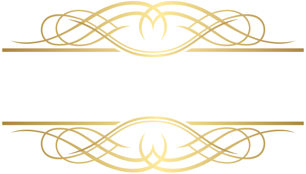 Орнамент линия золото