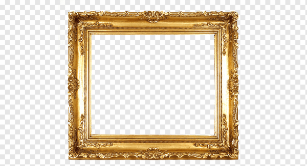 Рамка для картины на прозрачном фоне