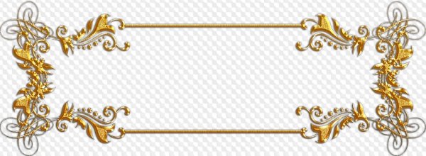Узор для заголовка Золотая