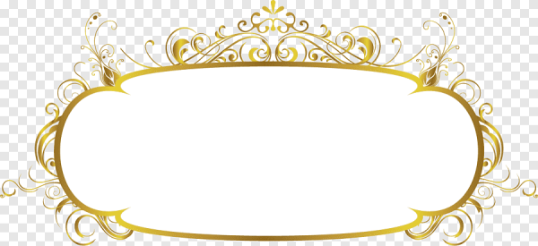 Овальная рамка для надписи