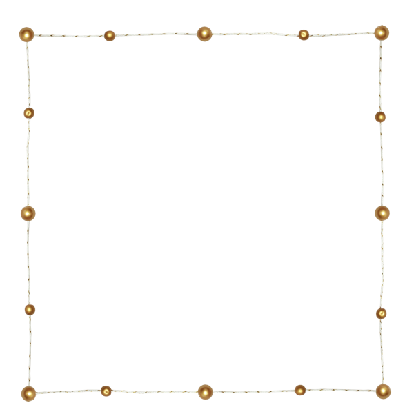 Рамка квадратная тонкая